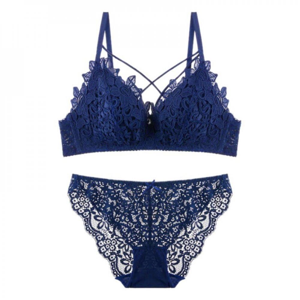 New Thin Section Sexy Lace Bra Set Cozy Triangle Cup Women