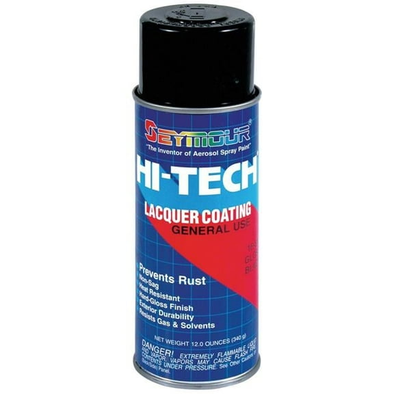 New Seymour Hi-Tech, Gloss Spary Paint - Black 16-815