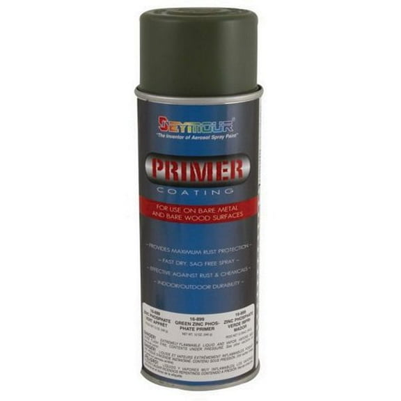 New Seymour Primer Coating Primer Spray Paint - Green Zinc Phosphate 16-899