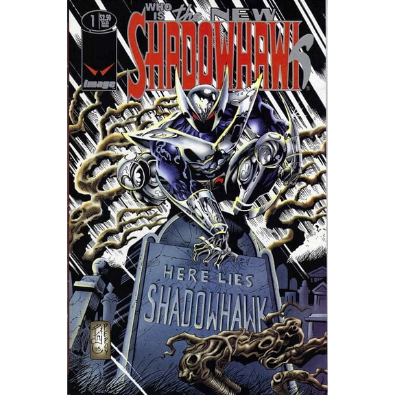 New Shadowhawk, The #1 VF ; Image Comic Book