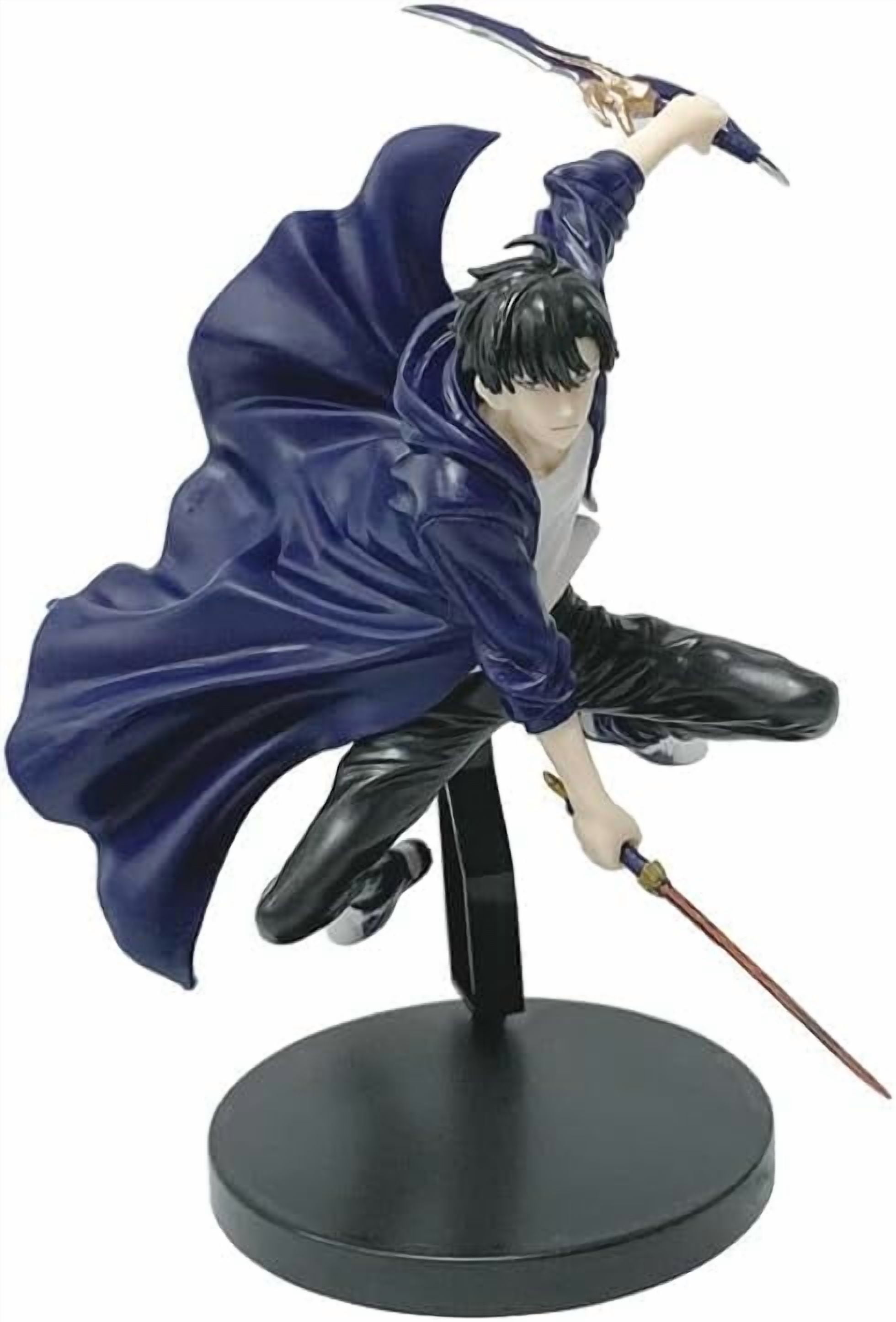 New Shinwoo Figure, Swing The Knife Fighting Shinwoo Action Figure 18cm/7.1inch Handmade Cosplay PVC Statues Collectible Souvenirs for Anime Fans Gifts