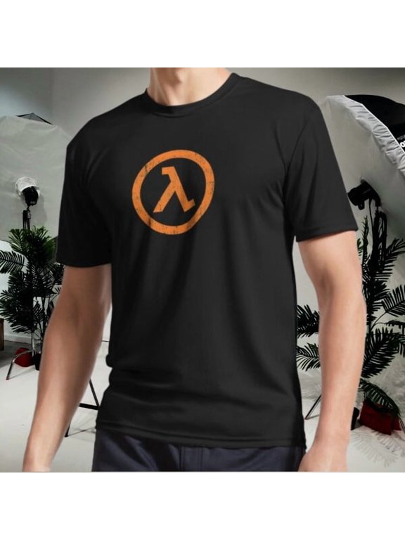 New Shir Half Life Lambda Symbol Active T-Shirt Funny Size S to 5XL