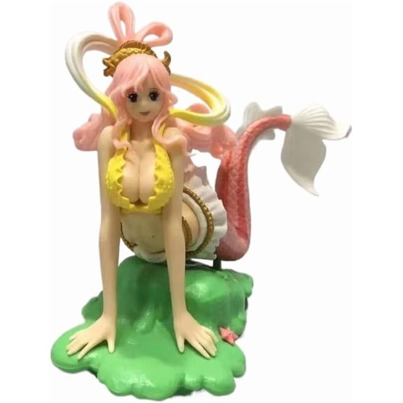 New Shirahoshi Figure Lying Shirahoshi Action Figures 15cm/5.9inch PVC Anime Character Collection Statue Model Desktop Ornament Gifts