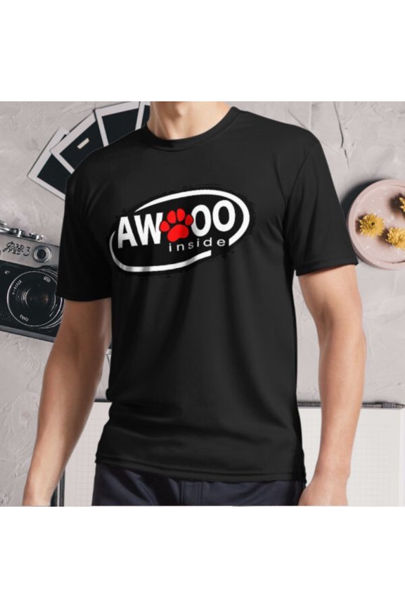 New Shirt Awoo inside Active Logo T-Shirt Funny Size S - 5XL
