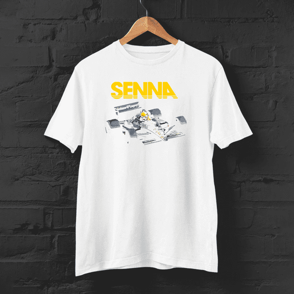 New Shirt Ayrton Senna 97T John Player Livery Logo T-Shirt Funny Size S to 5XL