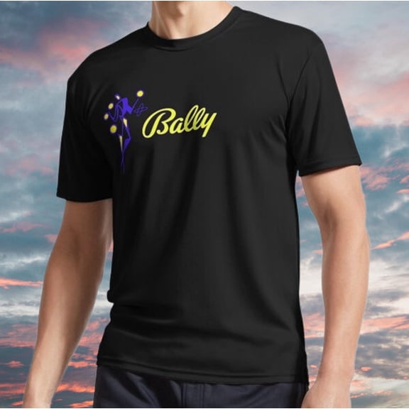 New Shirt Bally Pinball Active T-Shirt Funny Size S - 5XL