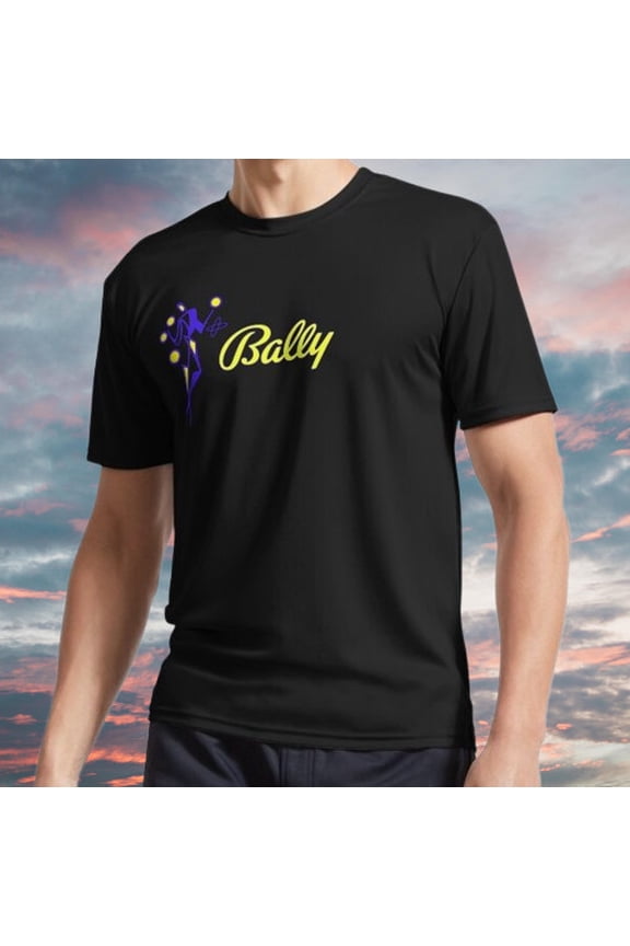 New Shirt Bally Pinball Active T-Shirt Funny Size S - 5XL