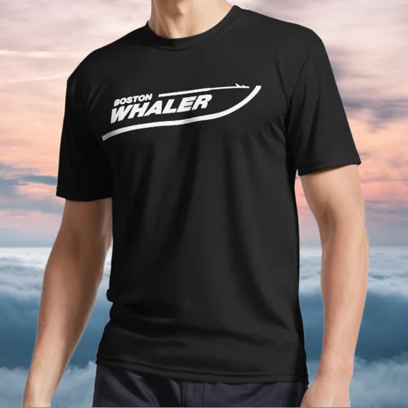 New Shirt Boston Whaler Design Active Logo TEE T-Shirt Funny Size S to 5XL