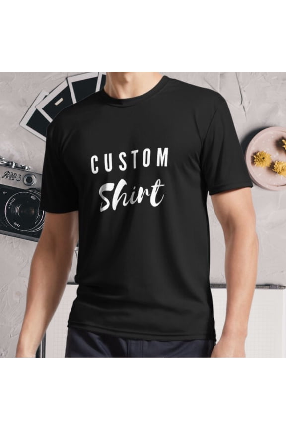 New Shirt CUSTOM SHIRT- Simple white text Active Logo T-Shirt Funny Size S - 5XL