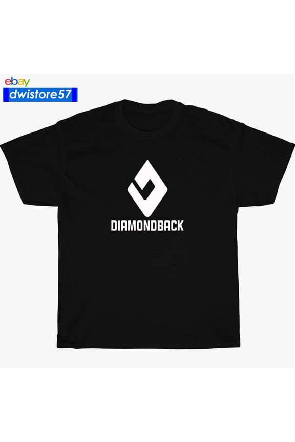 New Shirt Diamond Back Bicycle Logo Black/Navy/White/Grey Men's T-Shirt S-5XL