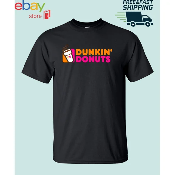 New Shirt Dunkin Donut Funny Men's logo t shirt S - 5XL American Funny USA