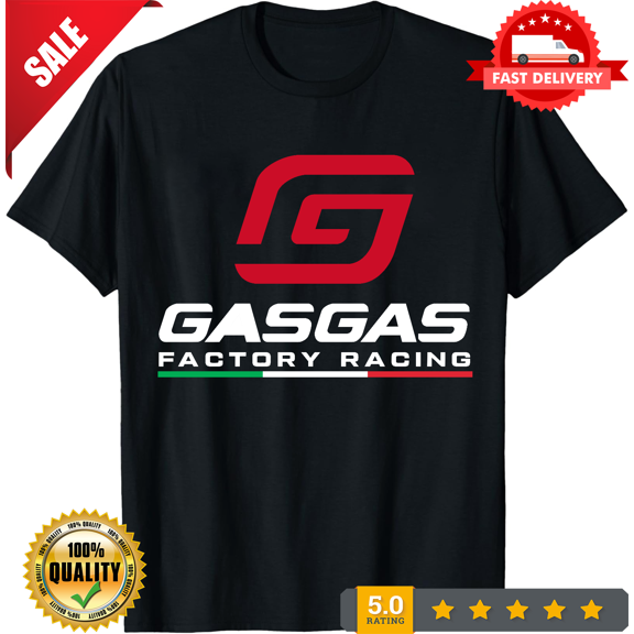 New Shirt Gas Gas Factory Racing Logo Made In Usa All Size S-5XL, ULTRA LIMITED-TH71911
