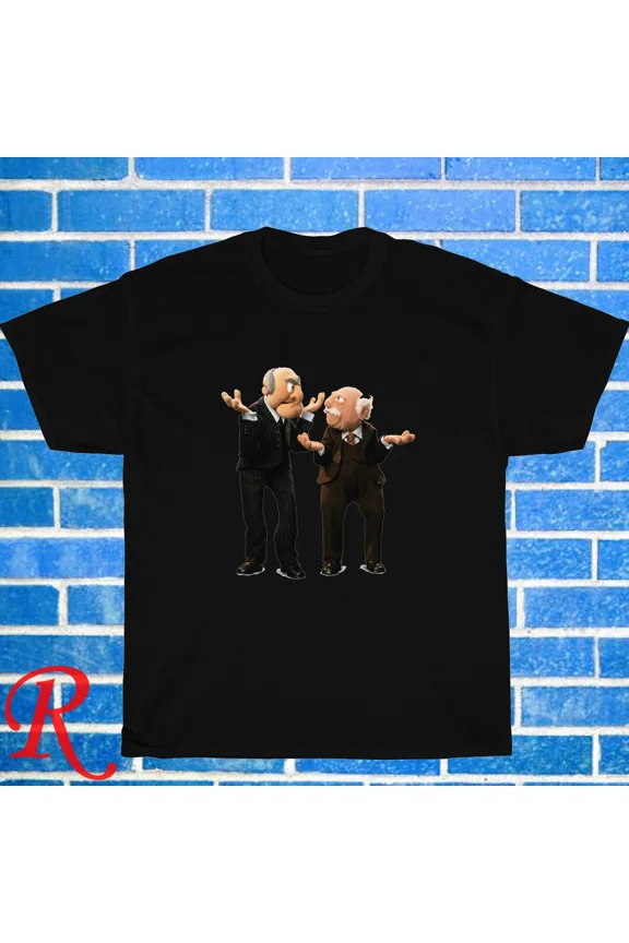 New Shirt Grumpy Old Man Logo Black/Grey Size S-3XL Unisex T-Shirt