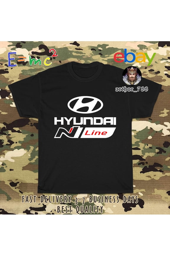 New Shirt Hyundai N Line High Performance Car Men's T-Shirt American Tee T-Shirt