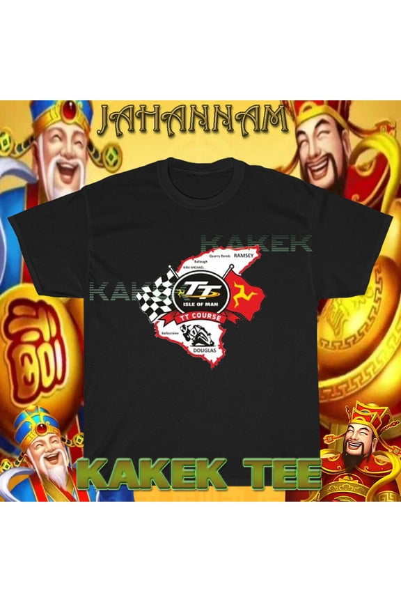 New Shirt Isle of Man TT Race Logo Men's T-Shirt American Funny Size S to 5XL