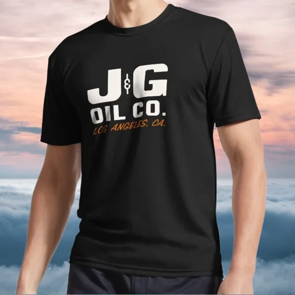 New Shirt J&G Oil Co (T1) Active Logo TEE T-Shirt Funny American Size S to 5XL