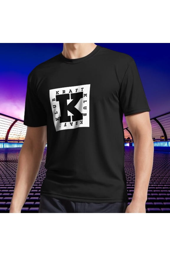 New Shirt Kraftklub Active Logo T-Shirt Funny American Usa Unisex Size S-5XL