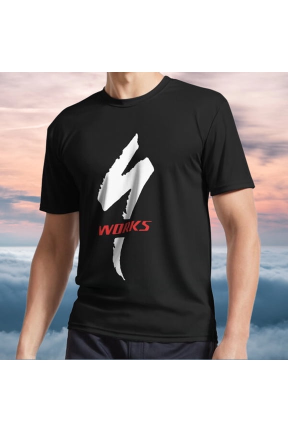 New Shirt Logo blanc S-Work Active Logo TEE T-Shirt Funny American Size S to 5XL