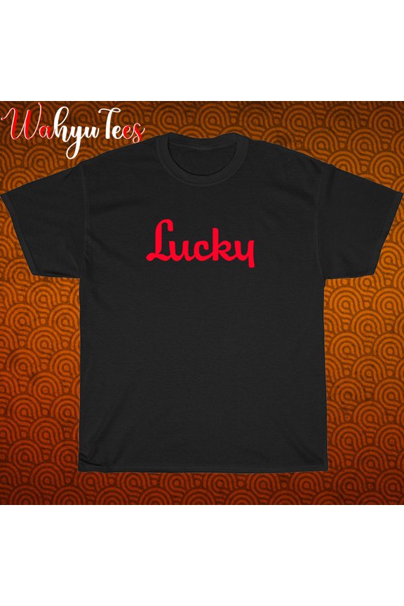 New Shirt Lucky Stores Supermarket Logo Black/Navy/Grey/White T-Shirt Size S-5XL