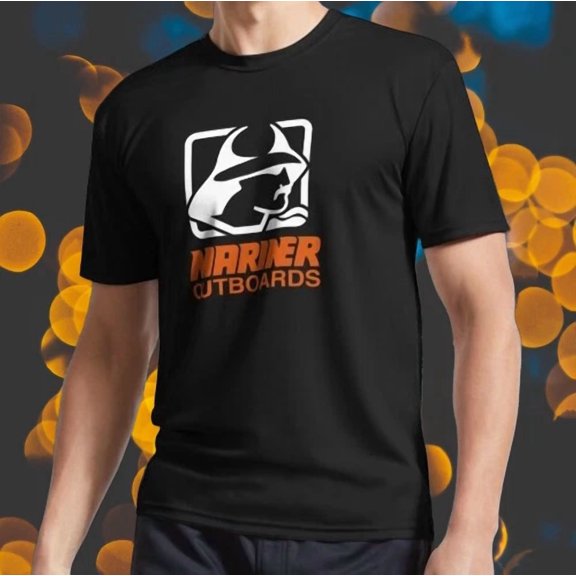 New Shirt Mariner Outboards Logo T-Shirt Funny American Usa Unisex Size S-5XL