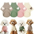 thumbnail image 1 of New Shirt Pet Warm Clothes Pet Dog Clothes Base Designer Cute Love Bear Teddy Yorkshire Hoodie Puppy Clothing Mwtjk01 LPink, 1 of 4