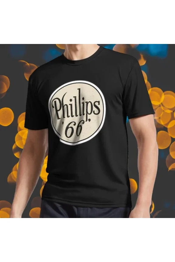 New Shirt Phillips 66 Logo Active T-Shirt Funny American Usa Unisex Size S-5XL