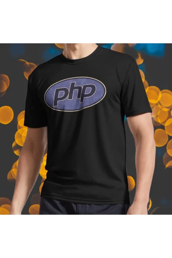 New Shirt Programmer PHP Nerd Coding Logo T-Shirt Funny Usa Unisex Size S-5XL
