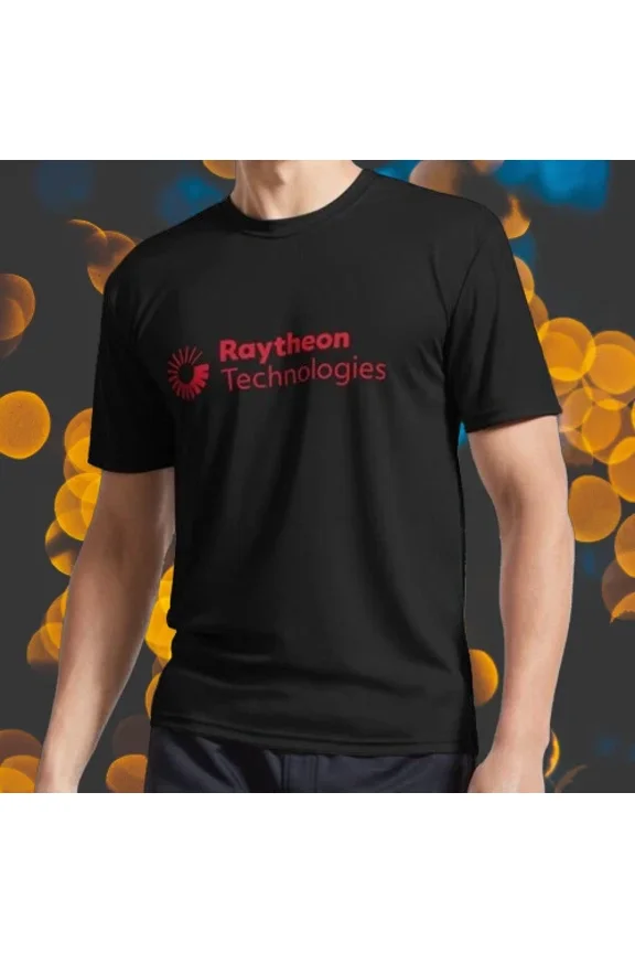 New Shirt Raytheon Logo Active T-Shirt Funny American Usa Unisex Size S-5XL