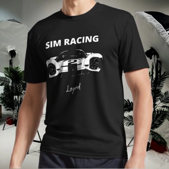 New Shirt SIM RACING LEGEND 917 Active T-Shirt Funny Size S to 5XL