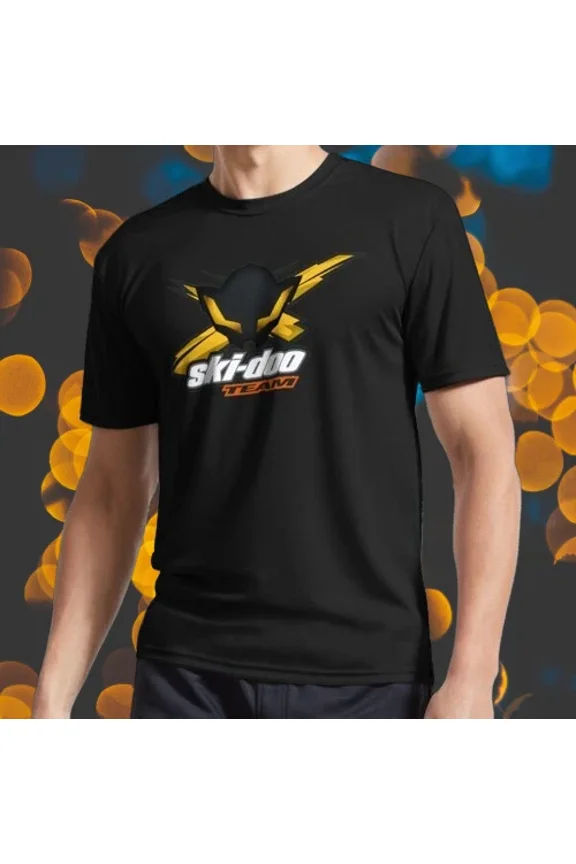 New Shirt Ski-Doo Team Logo T-Shirt Funny American Usa Unisex Size S-5XL