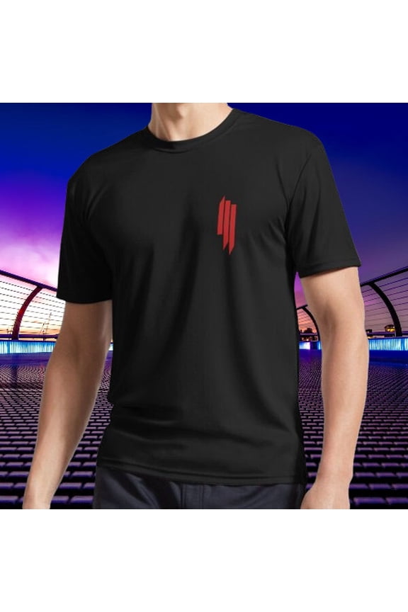 New Shirt Skrillex Logo Active T-Shirt Funny American Usa Unisex Size S-5XL