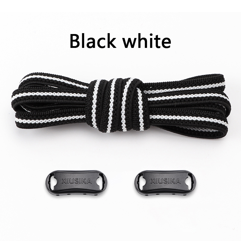 New Shoelaces Without Ties Shoe Laces Clip Elastic Lace for Sneakers