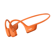 Shokz OpenRun Pro 2 - Open-Ear, Bone Conduction Sport Headphones - Sweat Resistant, Workout Headphones with 30ft Bluetooth - Secure, Comfortable Fit - Deep Bass and Smart Mic - SHOKZ App Orange