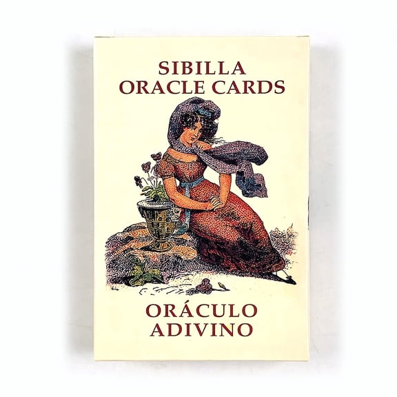 New Sibilla Oracle Cards A 52 Cads For Family Gathering Game Tools,Stylish & Compact, Ideal For Travel, Divination & Party Games