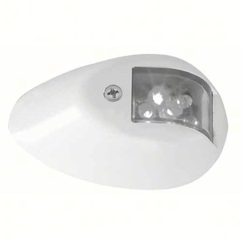 Perko LED Side Lights - Red/Green - 12V - White Epoxy Coated Housing