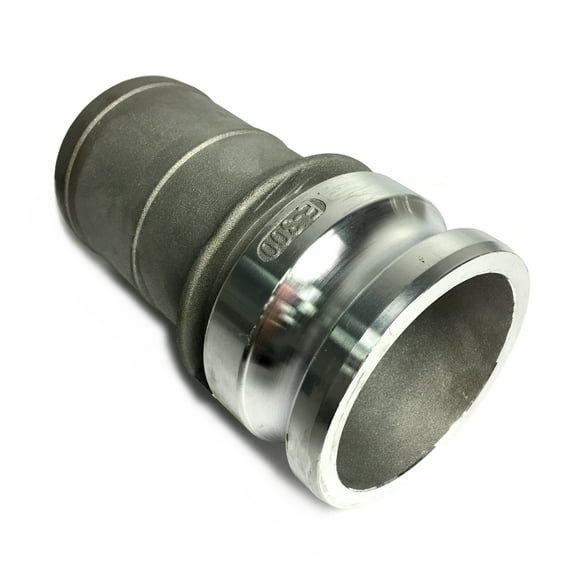 New Sigma 3" 300E Aluminum Type E Camlock Fitting Male Adapter X Hose Barb