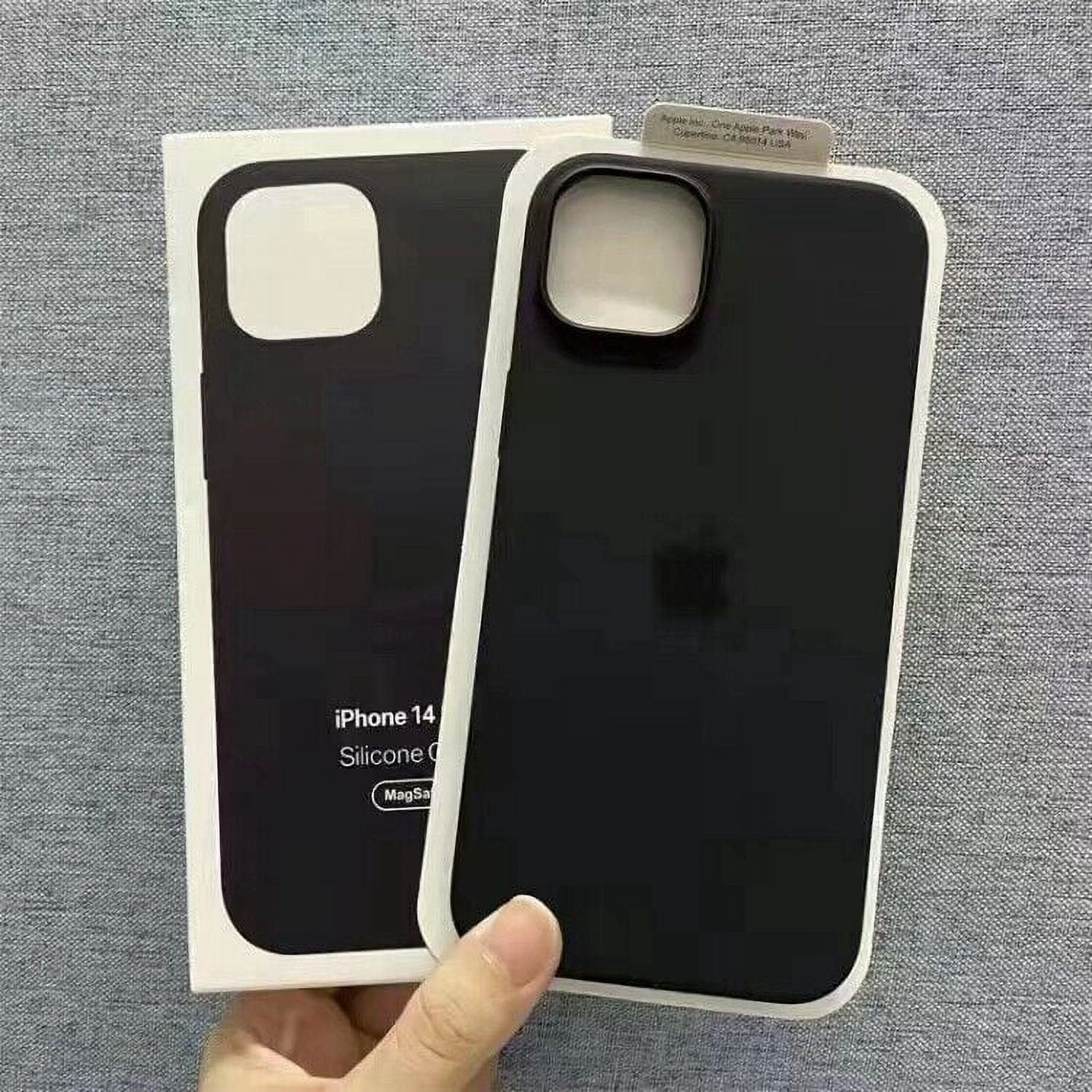 New Silicone Case With MagSafe For iPhone 14 13 12 15 Pro Max Cover