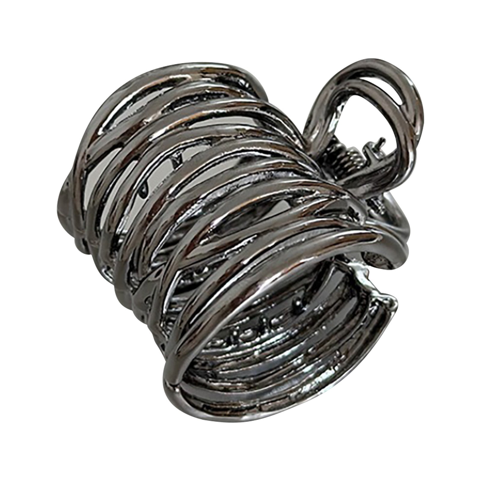 New Simple Metal Style High Ponytail Clip Anti Sagging Fixed Artifact