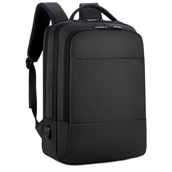 New Simple Waterproof Multi-Functional Backpack For Men,Black