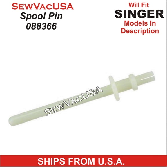New Singer Compatible Futura Spool Pin 088366 Fits Models In Description