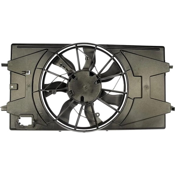New Single Cooling Fan Assembly Compatible With Chevrolet Pontiac G5 Base 4 Cyl 2.2L Cobalt LT 4 Cyl 2.2L Cobalt LT Team Canada 4 Cyl 2.2L 2005-2010 By 75631 FA70266 CF12005