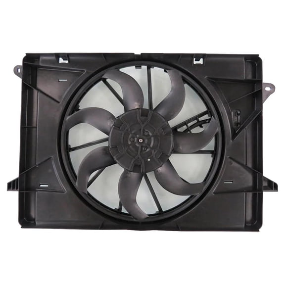 New Single Cooling Fan Assembly Compatible With Chrysler Pacifica Touring L Plus 6 Cyl 3.6L Pacifica L 6 Cyl 3.6L Pacifica Hybrid Limited 6 Cyl 3.6L 2017-2022 By GPD2812038