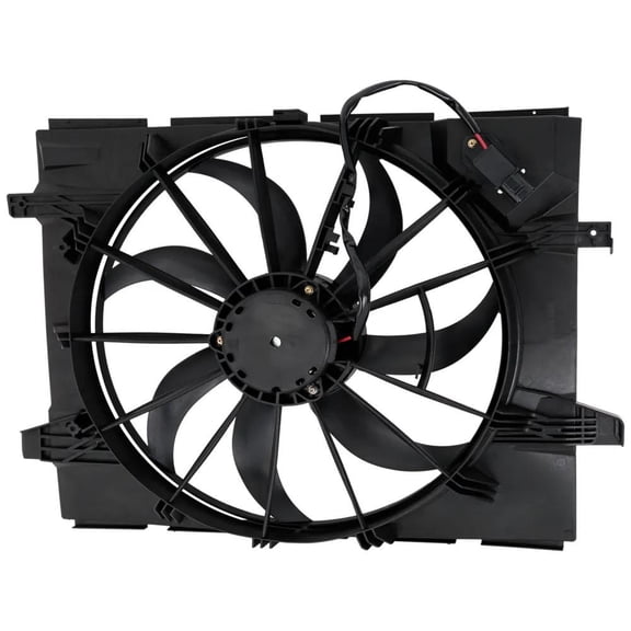 New Single Cooling Fan Assembly Compatible With Dodge Durango Citadel Platinum 6 Cyl 3.6L Durango Sxt Plus 6 Cyl 3.6L Sxt 2021-2024 By Ch3115203 68482590Ab RD16090008
