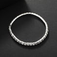 thumbnail image 1 of New Single Row Square Zirconia Bracelet for Women, Fashionable and Simple Full Diamond Tennis Chain, 1 of 8