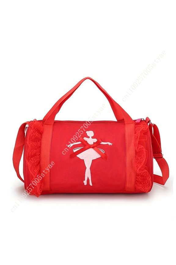 New Single Shoulder Dance Backpack Latin Ballet Storage Bag Dance Bag
