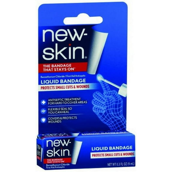 New-Skin Liquid Bandage - 0.3 oz, Pack of 3
