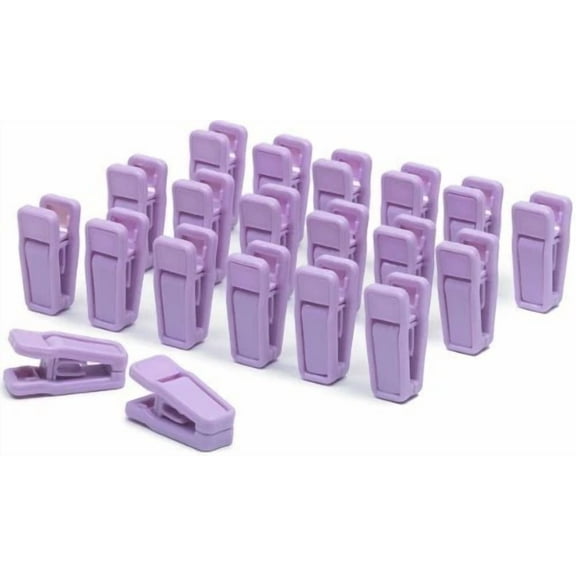 New Slimline Lavender Pant/Skirt Clips (Pk20)