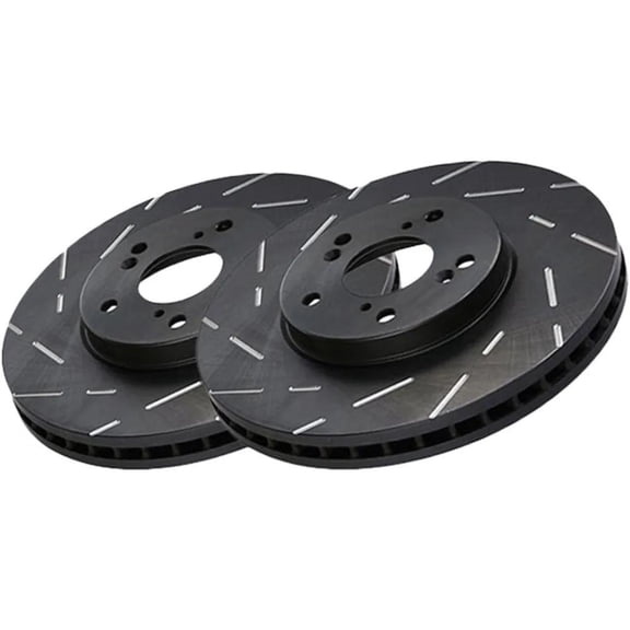 New Slotted Brake Disc Compatible With Subaru Toyota BRZ Premium Impreza WRX STI Impreza WRX 86 TRD Special Edition 86 Hakone Edition BRZ Series.Yellow 2003-2020 By E35USR1056