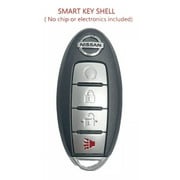 New Smart Key Shell Replacement For Nissan Kicks Rogue 2018 - 2021 KR5TXN3