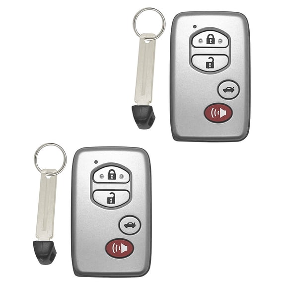New Smart Remote Car Key Fob For TOYOTA CAMRY AVALON HYQ14AAB 0140 315Mhz (2 Pack)